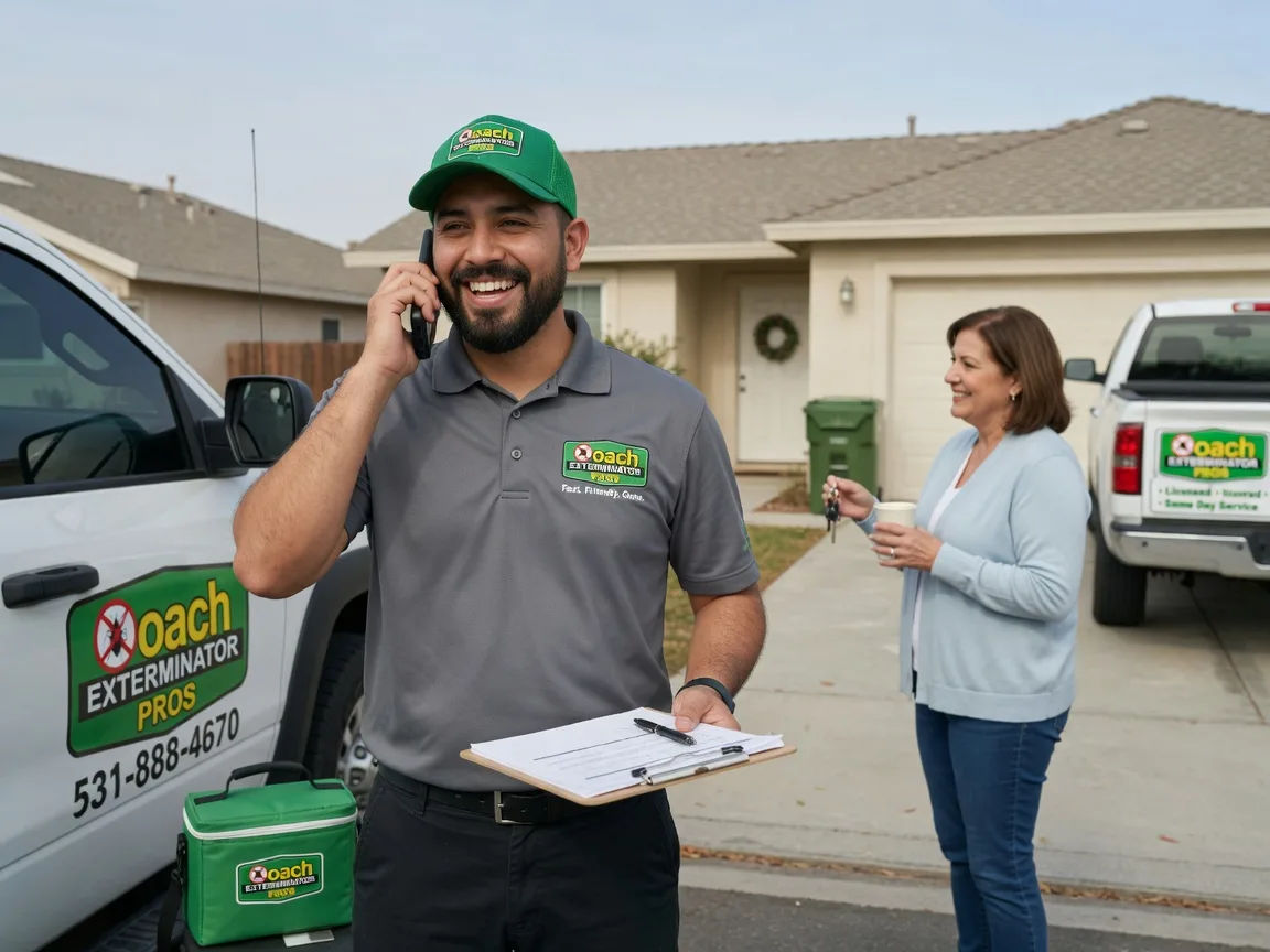 Pest Control Roach Exterminator Kirby, OH FAQs